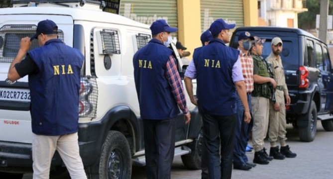 'Terror conspiracy case: NIA conducts raids at three locations in J&K'