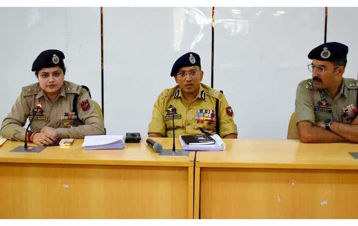 'ADGP Jammu conducted security review meeting at Reasi'