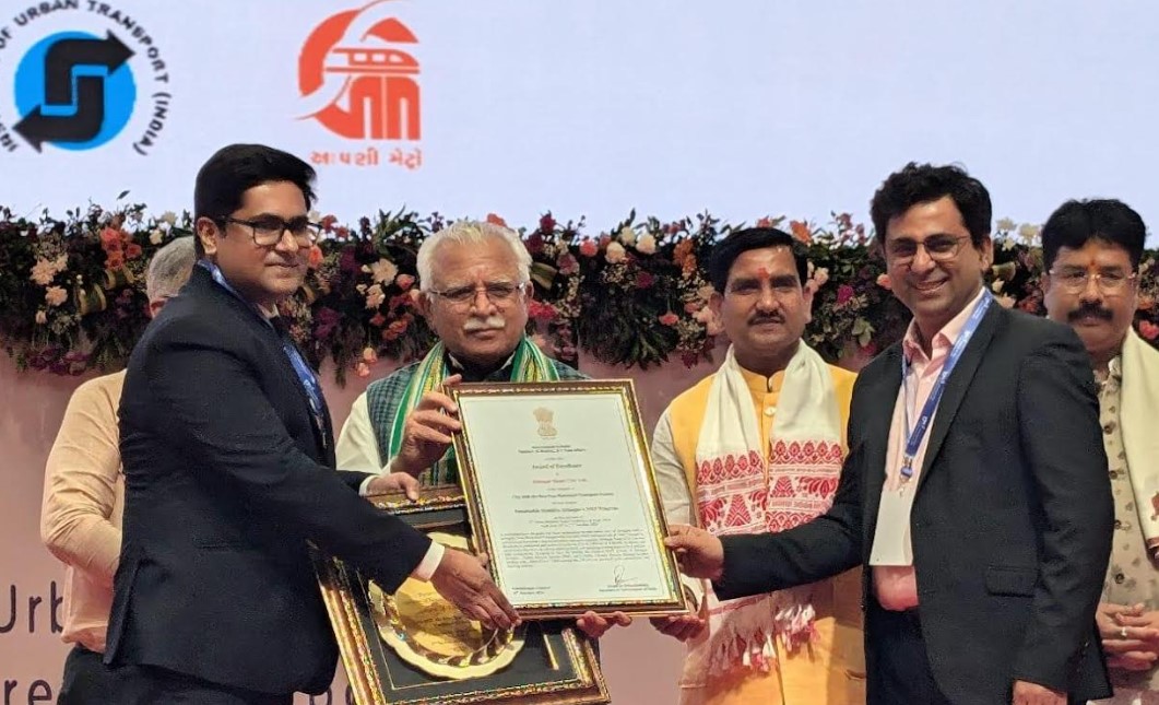 'Srinagar receives 'Award for Excellence in Urban Transport' for 'Best Non-Motorized Transport System''