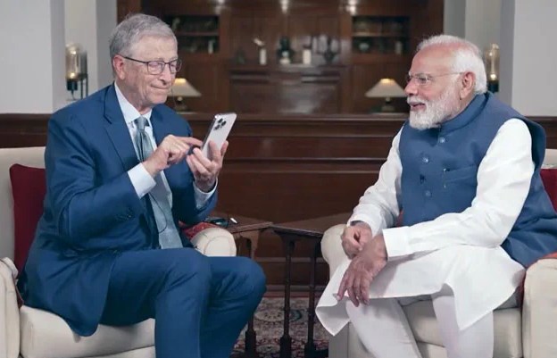 'PM Modi, Bill Gates discuss AI, digital divide and India’s leading role in tech'