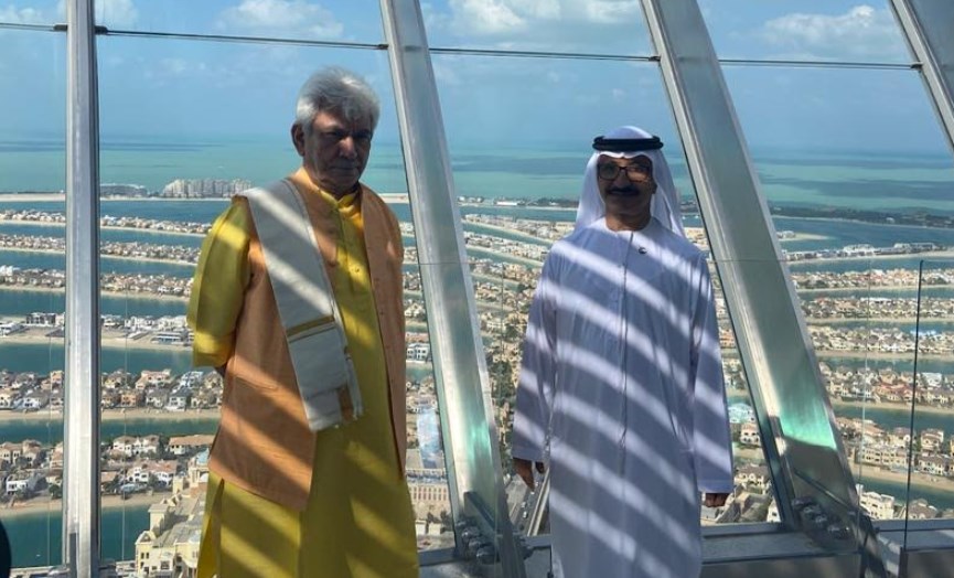 'New business partnership to strengthen J&K-Dubai's trade, investment ties: LG'
