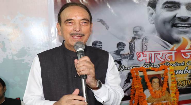 'Ghulam Nabi Azad: Not normalcy, heat behind influx of tourists in J&K'