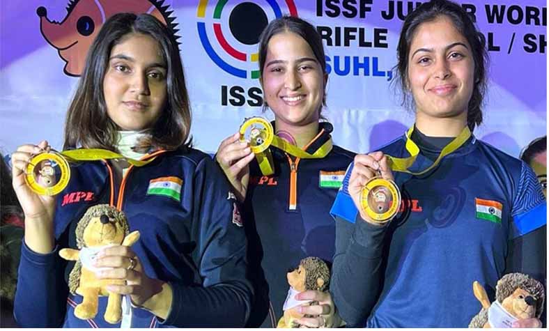 'Asian Games 2023: India wins gold medal in women’s 25m pistol team event'