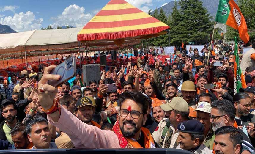 'With the removal of 370, J&K is truly connected to India: Anurag Thakur'