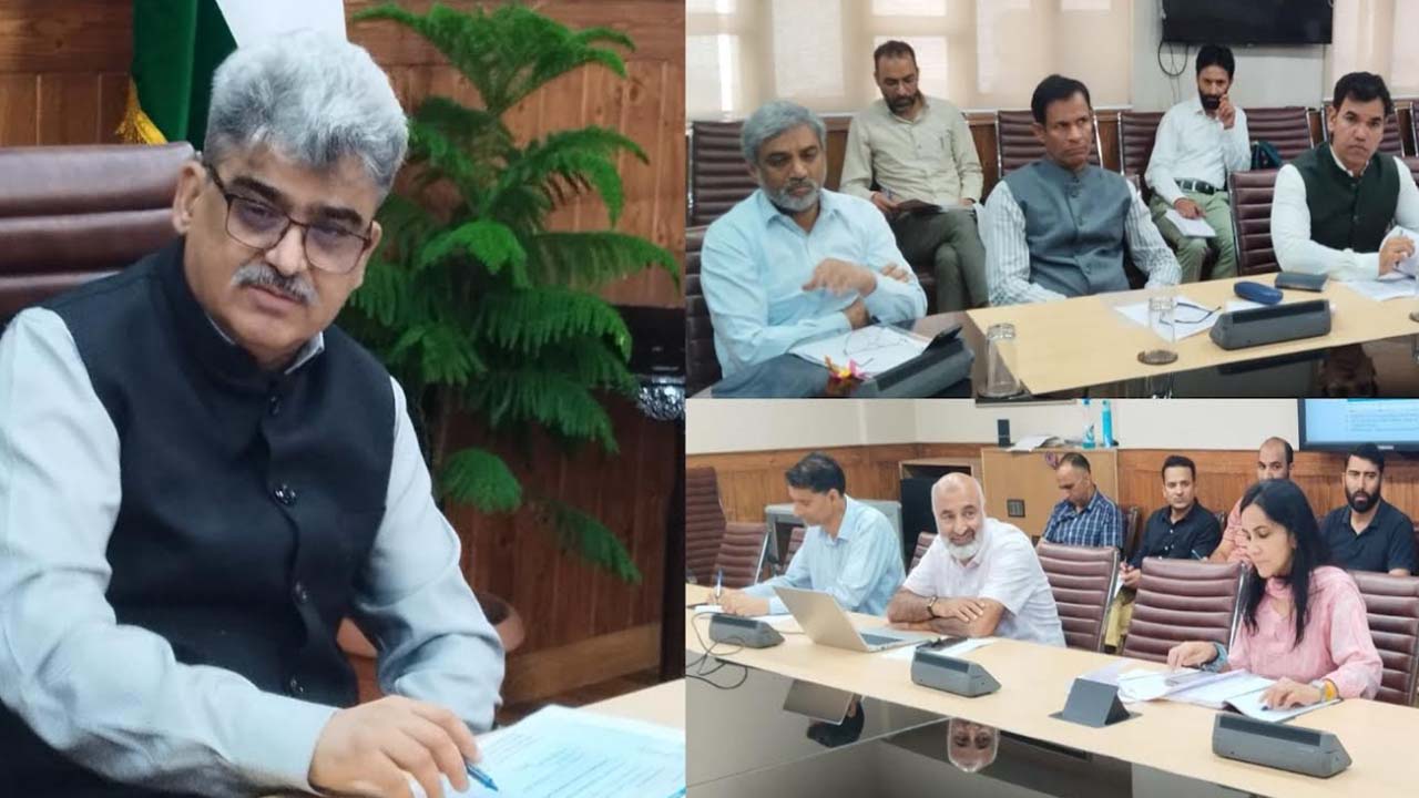 'Chief Secretary reviews implementation of infra projects under PMG'