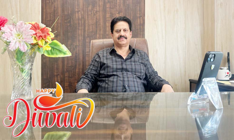 'K.K Gupta extends Diwali greetings, wishes everyone prosperous and happy life'