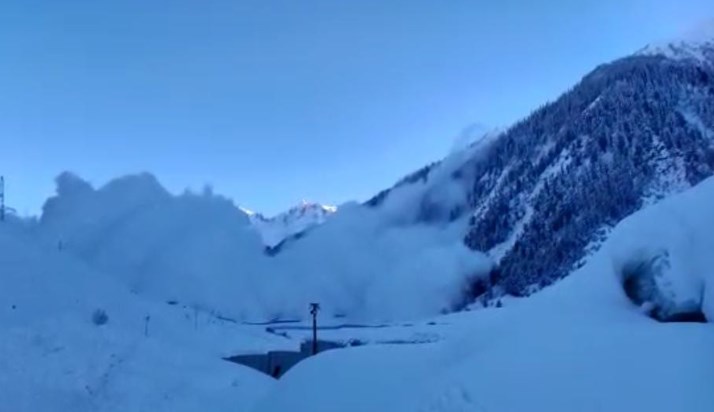 'JK-DMA issues avalanche warning for 4 Districts'
