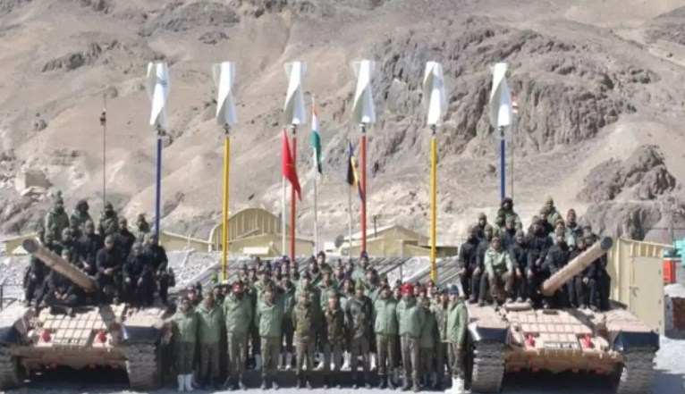 'Indian Army sets up one of world's highest tank repair facilities near China border'
