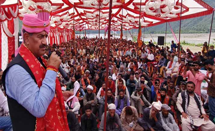'Kashmir-centric parties exploited STs for vote bank, BJP delivered them justice: Jugal  '