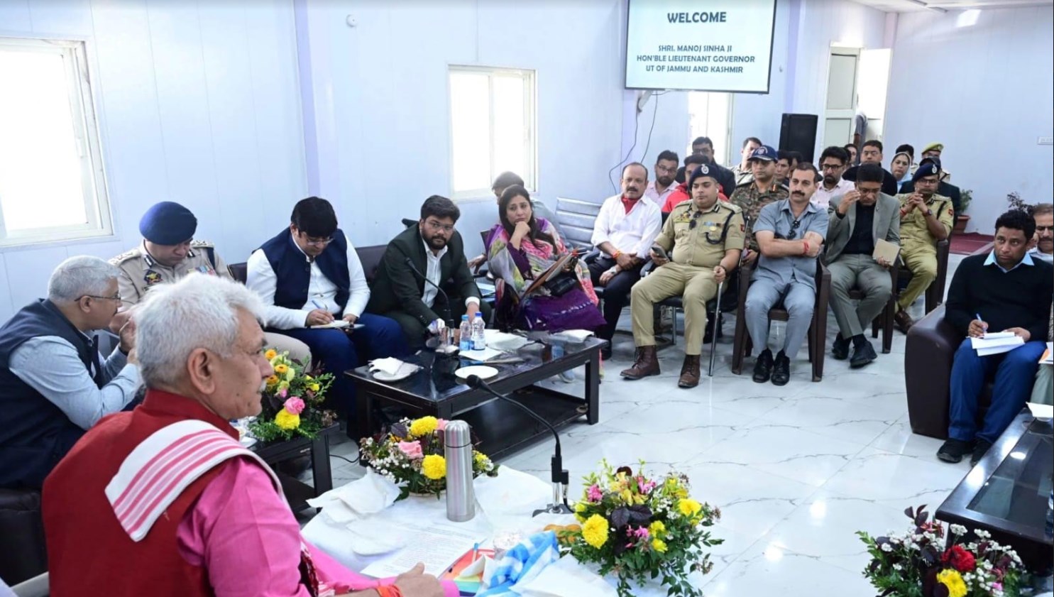 'Lt Governor visits Baltal Base Camp; reviews arrangements for the Shri Amarnath Ji Yatra'