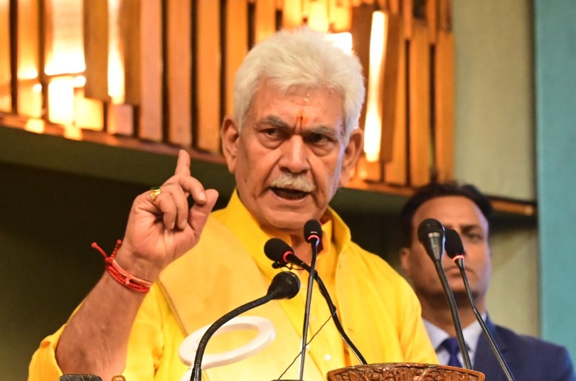 'Houses of those providing shelter to militants will be razed to ground: LG Manoj Sinha'