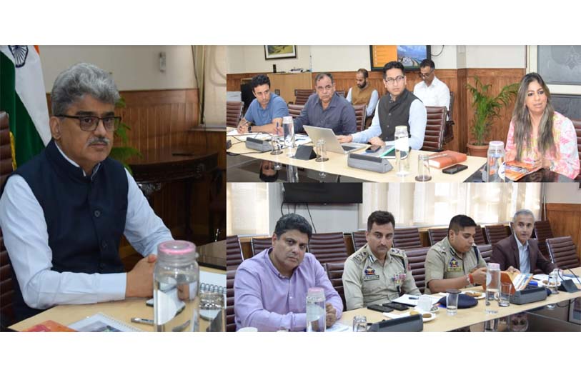 'CS assesses preparedness of Tourism to hold Kashmir Marathon 2024'