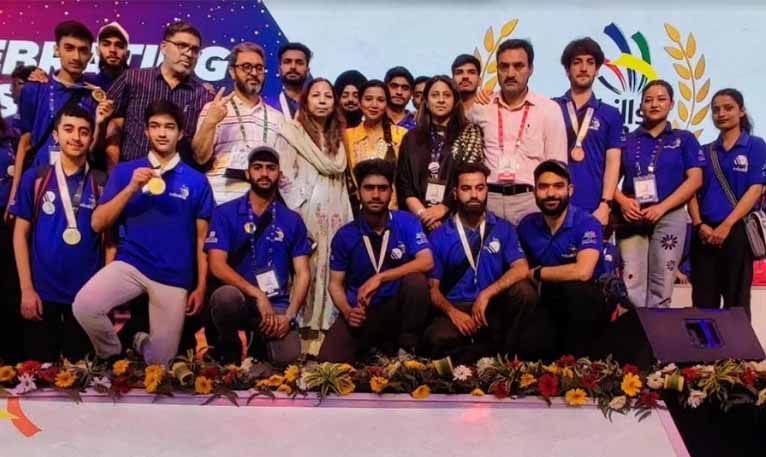 'J&K wins 11 medals in India Skill Competitions 2024'