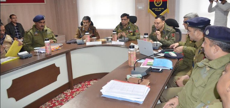 IGP Jammu Zone review crime position of district Rajouri