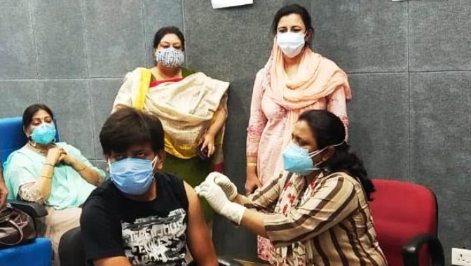 Over 200 media persons vaccinated on 2nd day of special vaccination drive