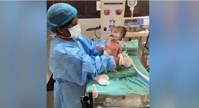 COVID-infected newborn recovers fully after 10 days on ventilator in Bhubaneshwar