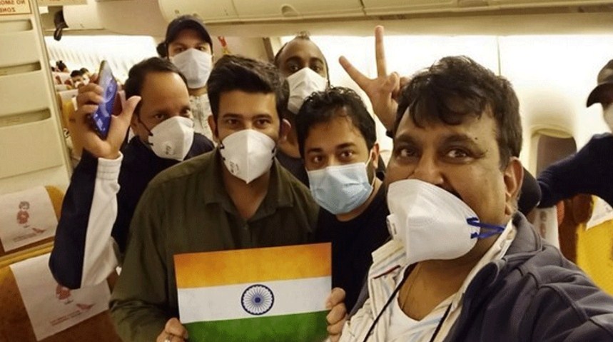 119 Indians, 5 foreigners from coronavirus-hit cruise ship land in Delhi on AI flight