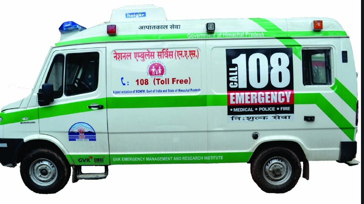 108 ambulances serving the people of JK during Covid