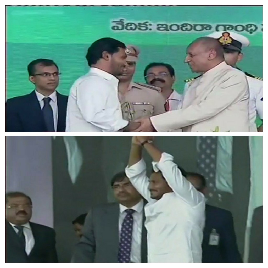 YSRCP chief YS Jagan Mohan Reddy sworn-in as Andhra's Chief Minister