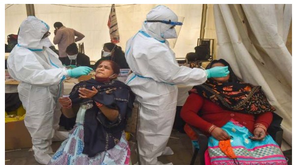 India reports 44,489 new Covid cases and 524 deaths in a day