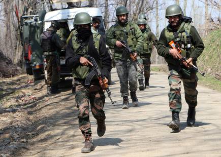 Three militants killed in encounter with security forces in South Kashmir's Shopian