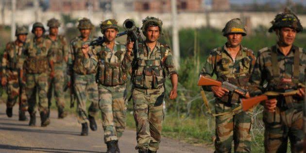 Four militants including a Pakistani national were killed in two separate encounters at Srinagar and Kulgam during past 24 hours