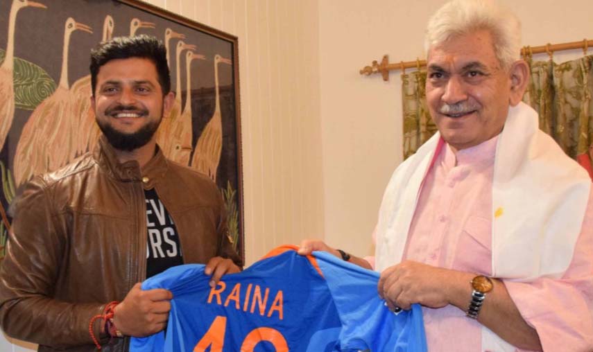 Delighted To Be Working For Development Of Sports In J-K: Raina