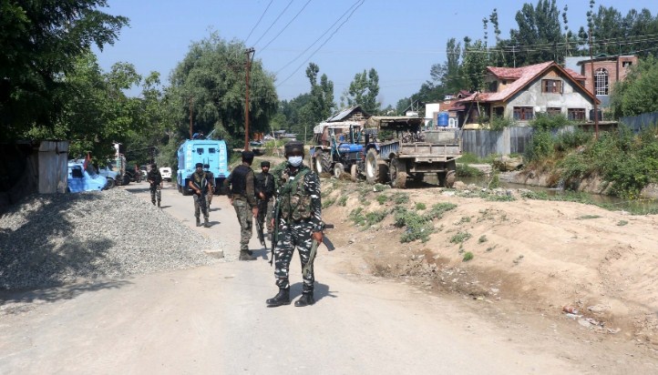 CASO by security forces underway in south Kashmir