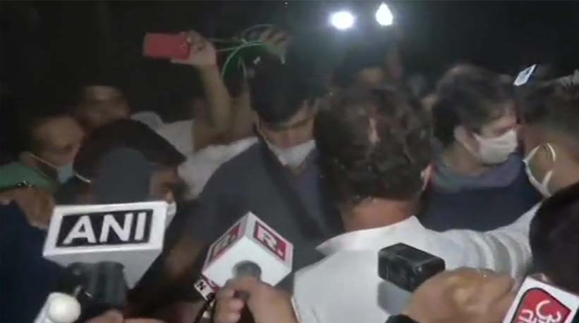 "No Force Can Silence Their Voice": Rahul Gandhi Meets Hathras Family