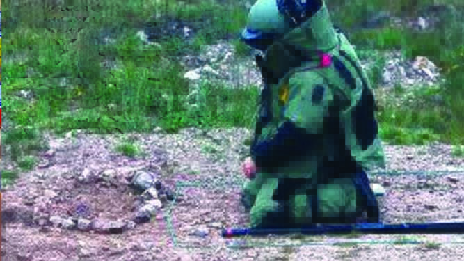 40-kg high explosive material, IEDs recovered in J-K''s Doda