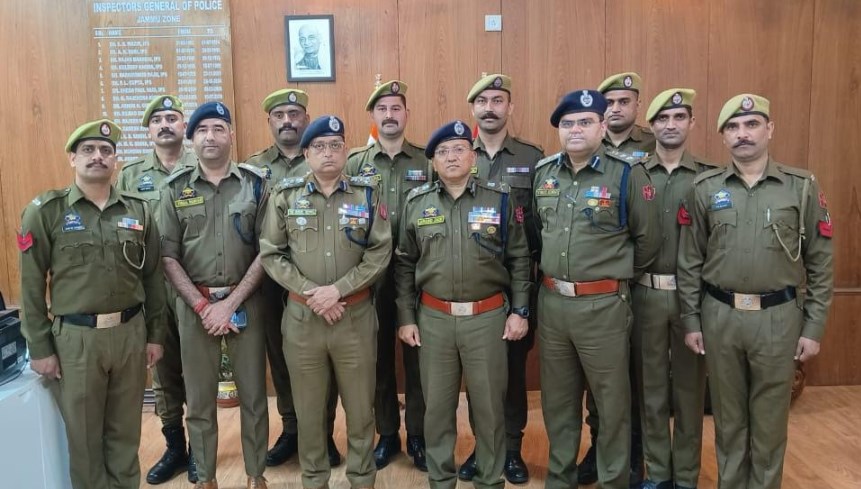 ADGP Jammu attaches new rank to Selection Grade Constables