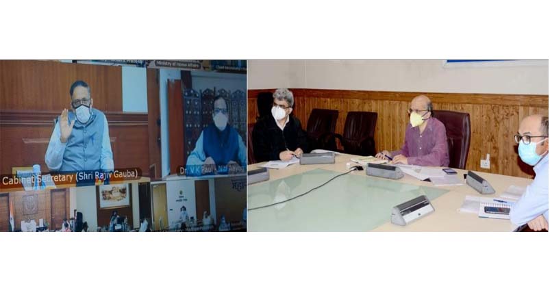 Cabinet Secretary reviews COVID-19 control performance of States/UTs, J&K commended for performing much better than national average