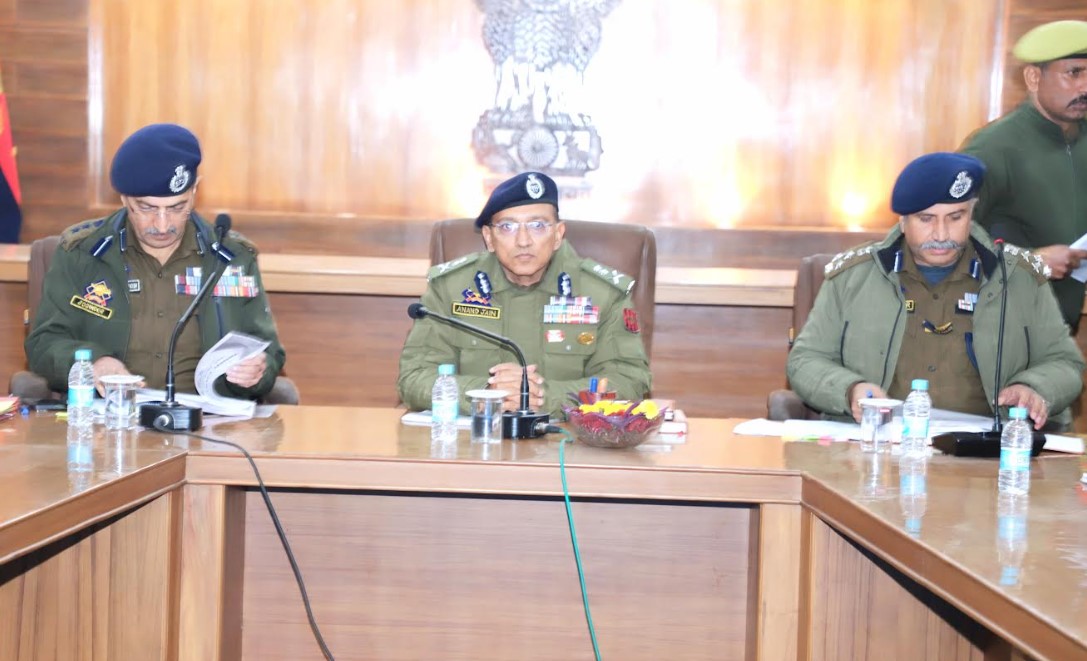 ADGP Jammu zone chairs crime review meeting of district Jammu