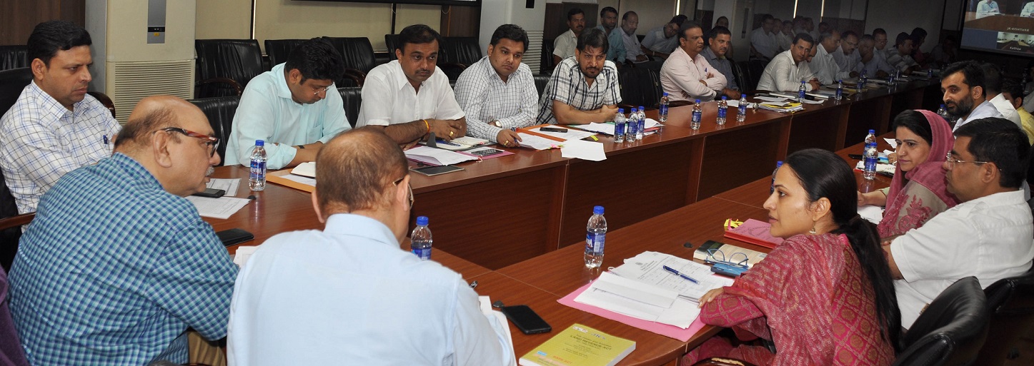 Digitization of Land Records: Advisor Skandan reviews progress in Jammu province