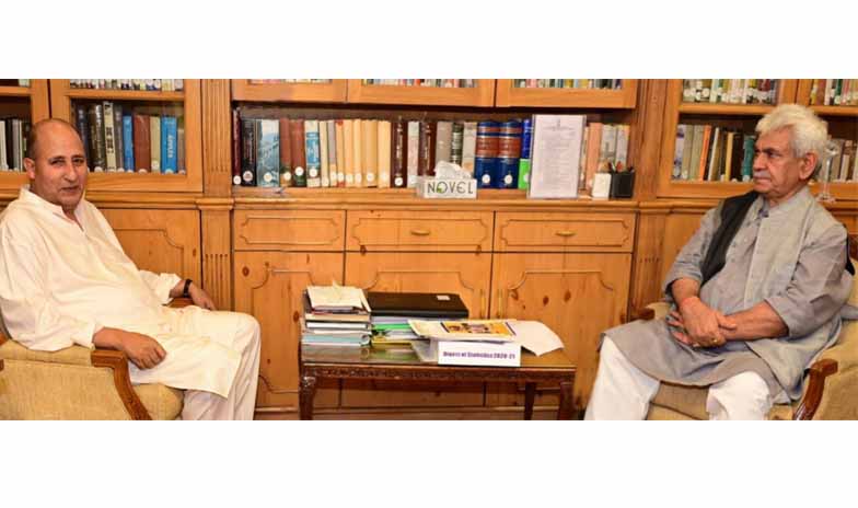 Janta Dal United’s J&K President calls on Lt Governor