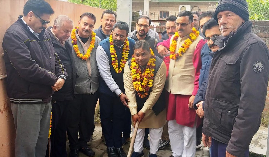 Sat starts construction of lane and drain in Wazir Lane