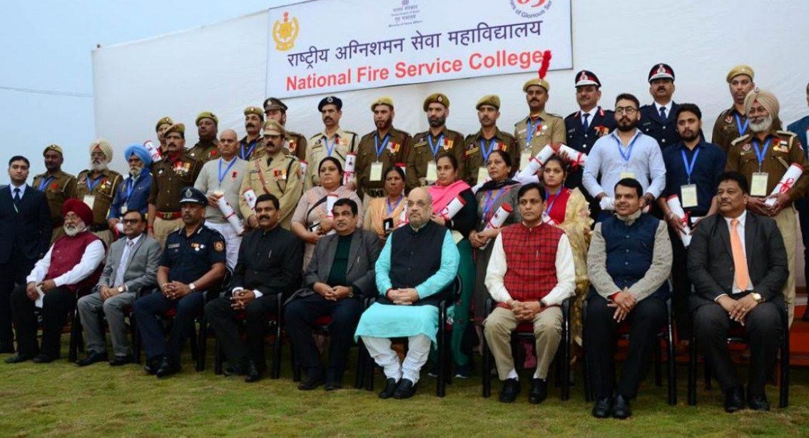 Jammu & Kashmir officials receive Fire Service Medals for Gallantry