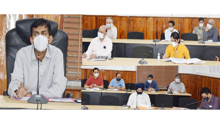 DC Jammu discusses formulation of District Capex Plan 2021-22
