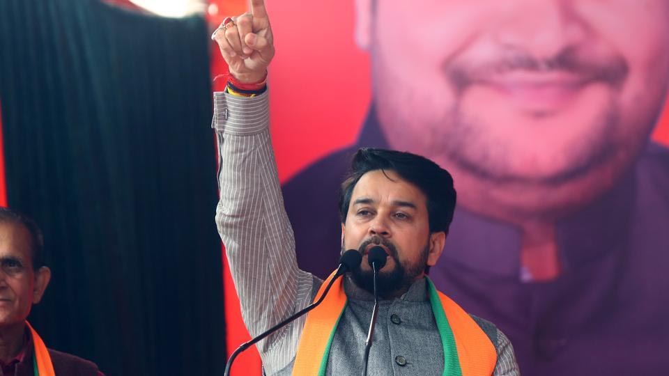 Remove Anurag Thakur, Parvesh Verma from BJP Delhi election star campaigners list: Election Commission