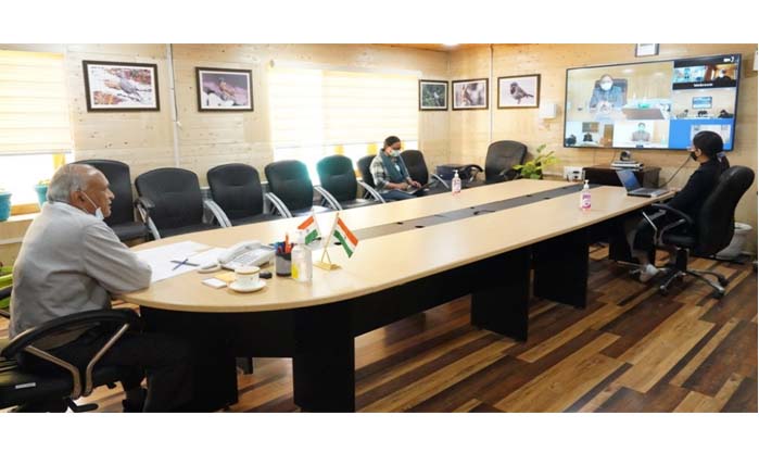 Lt Governor R K Mathur reviews COVID-19 situation in Ladakh