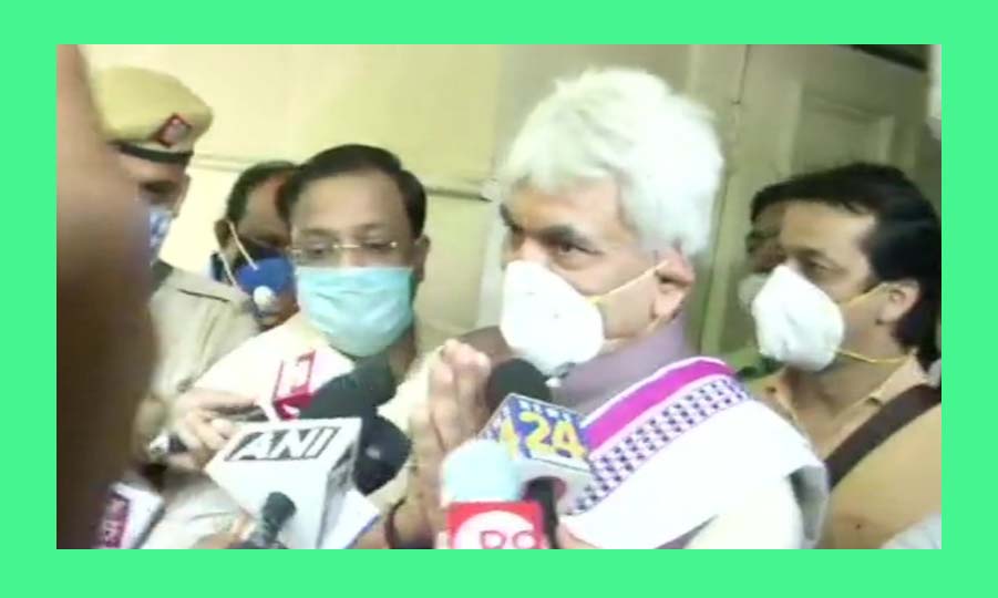 Newly appointed J&K LG Manoj Sinha will land at Srinagar airport at around 2.30 pm today, to take oath tomorrow 