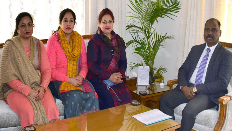 Delegation of Paramedical Staff Association calls on Lt Governor