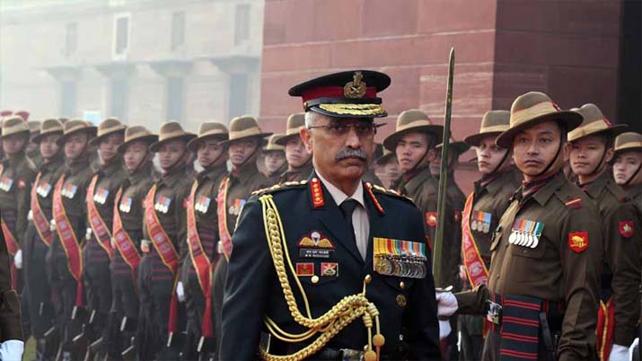    Army chief arrives on two-day maiden visit to J&K