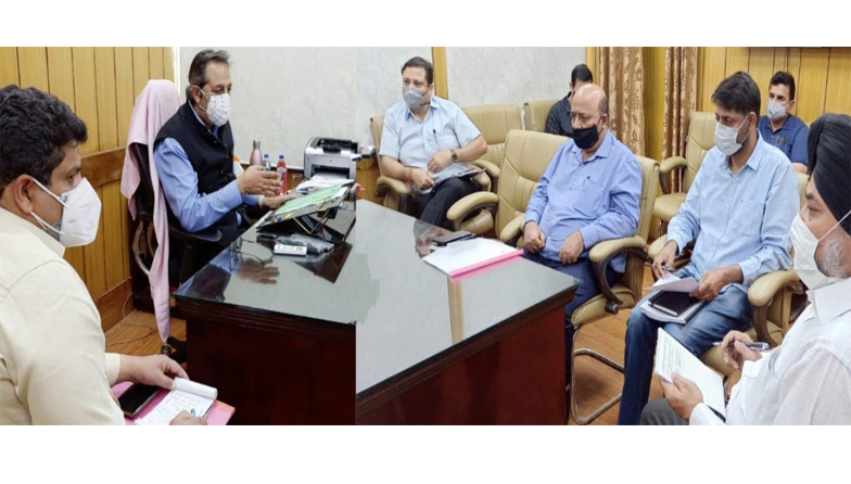 Advisor Baseer Khan directs for early commissioning of Musical Fountain at Bagh e Bahu