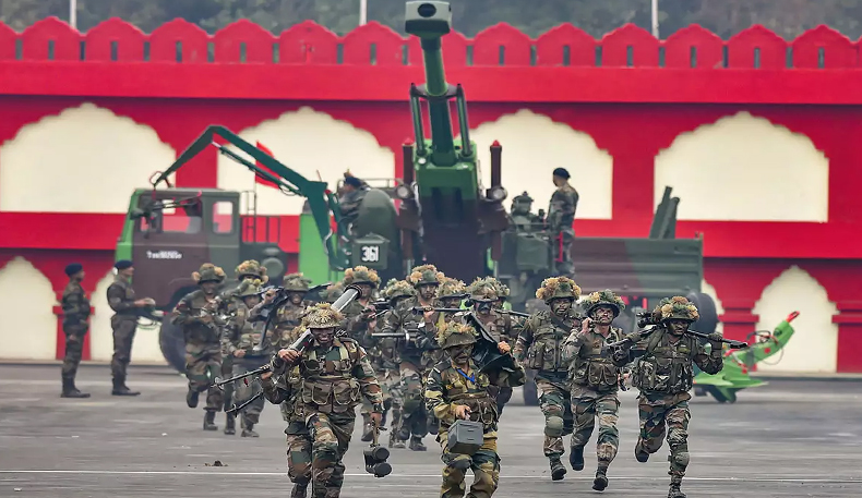 PM Modi greets soldiers on Army Day