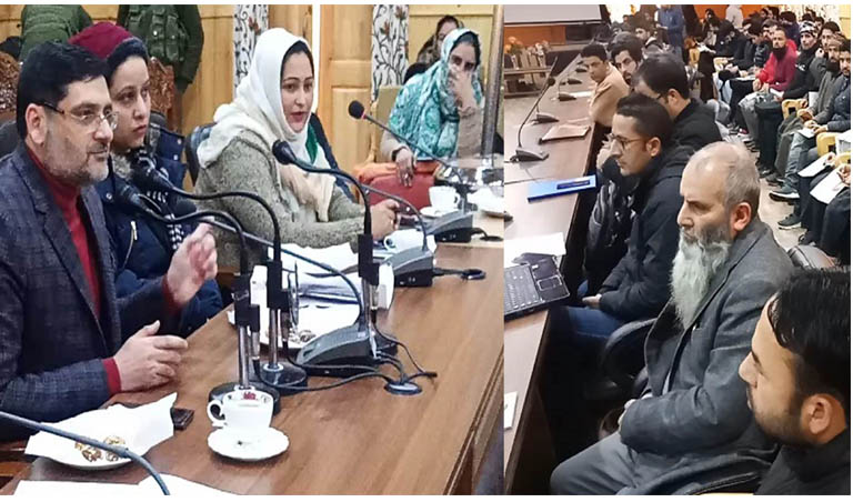 Be job providers not job seekers: DC Bandipora urges youth