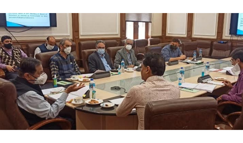 Advisor Bhatnagar chairs 82nd BoDs meet of JKRTC