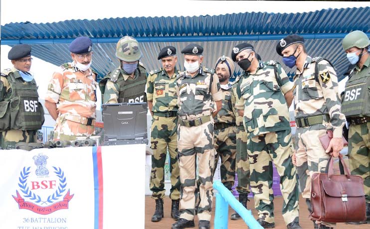 DG BSF VISIT JAMMU FRONTIER TO REVIEW SECURITY SITUATION