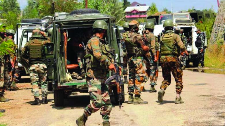 3 militants killed, Major, jawan injured in Baramulla encounter