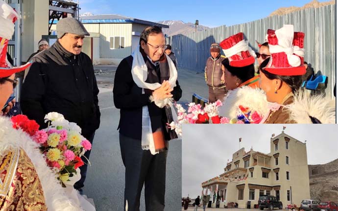 BJP gets new office in Leh at height of over 11,000 ft